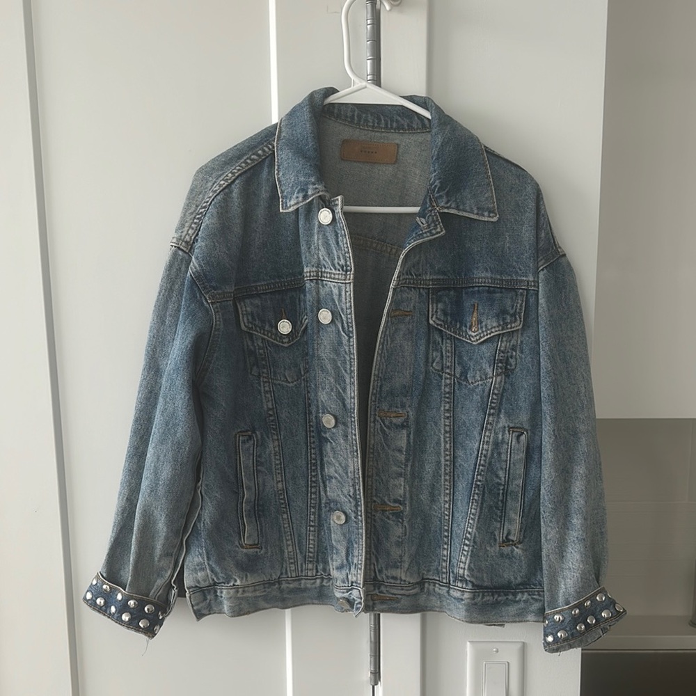 Blank NYC Light Blue Denim Jacket